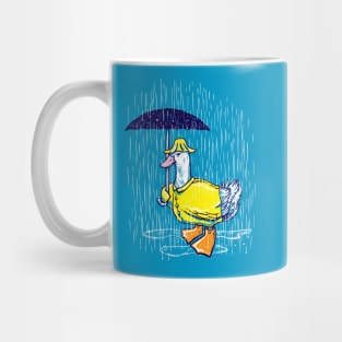 Rain Annoyed Duck Mug